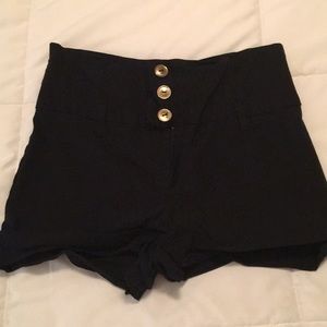 High waisted mini short M